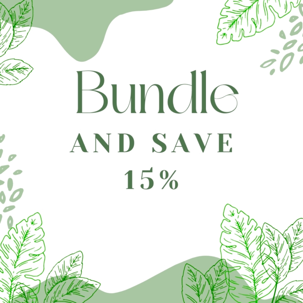 BUNDLE & SAVE 15%